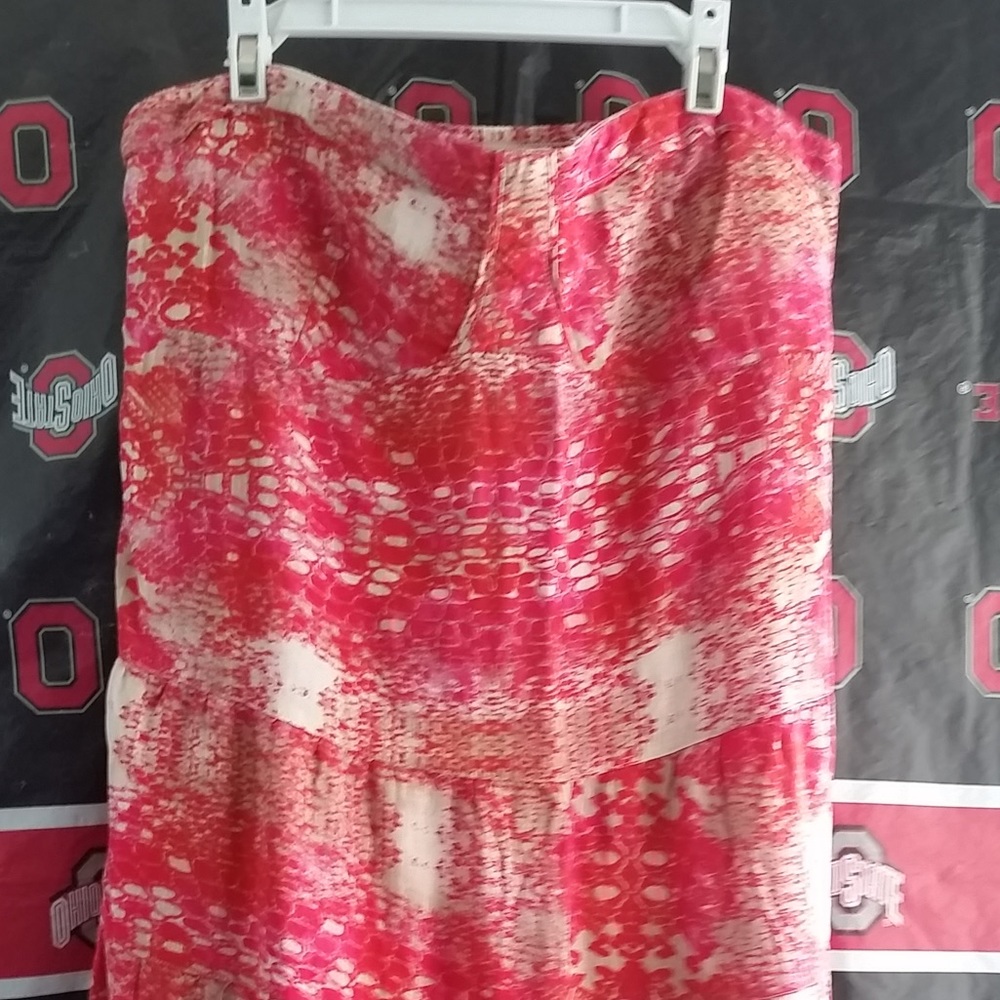 SO brand strapless summer dress - size L